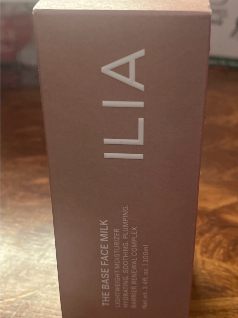 ILIA Nude Pink Box - Rose-Toned Packaging